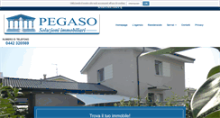 Desktop Screenshot of immobiliarepegaso.com